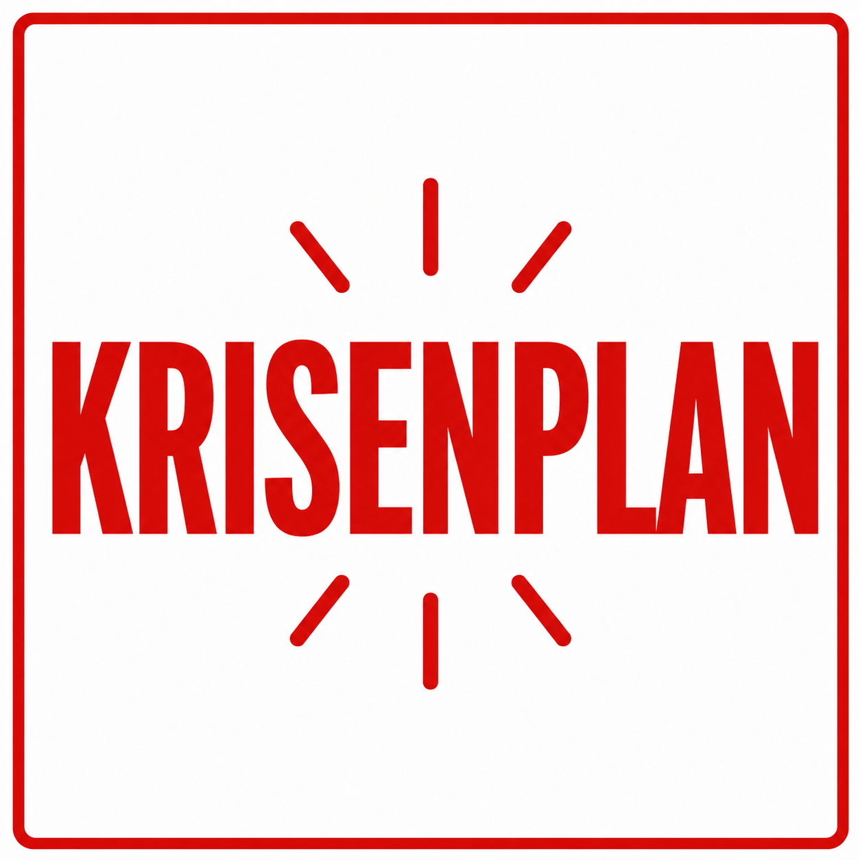 Krisenplan und was bringt er mir?